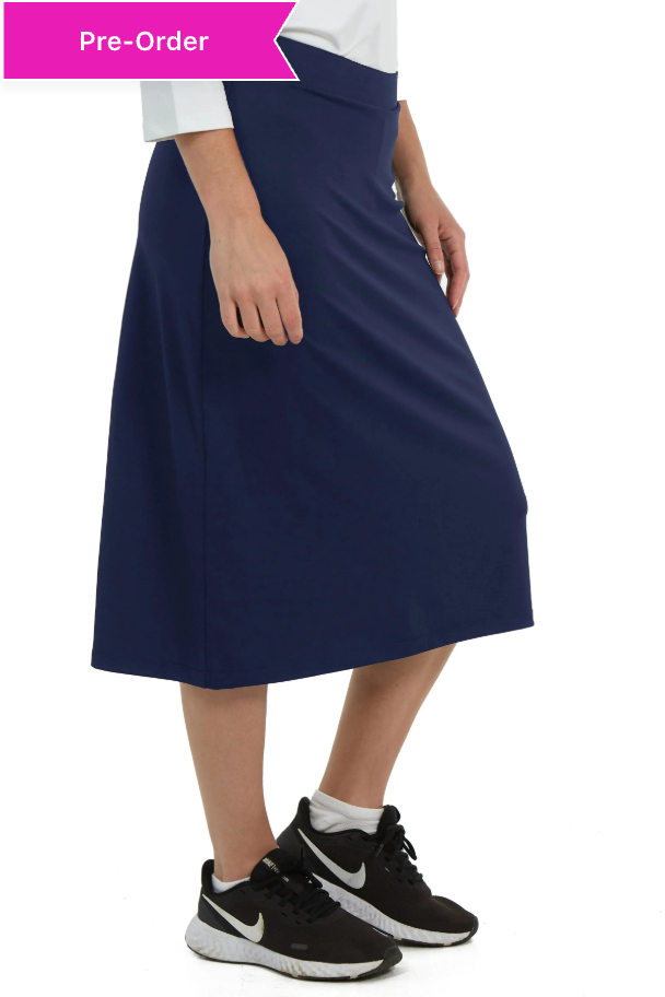 midi skirt with attached shorts modest activewear midi skirt