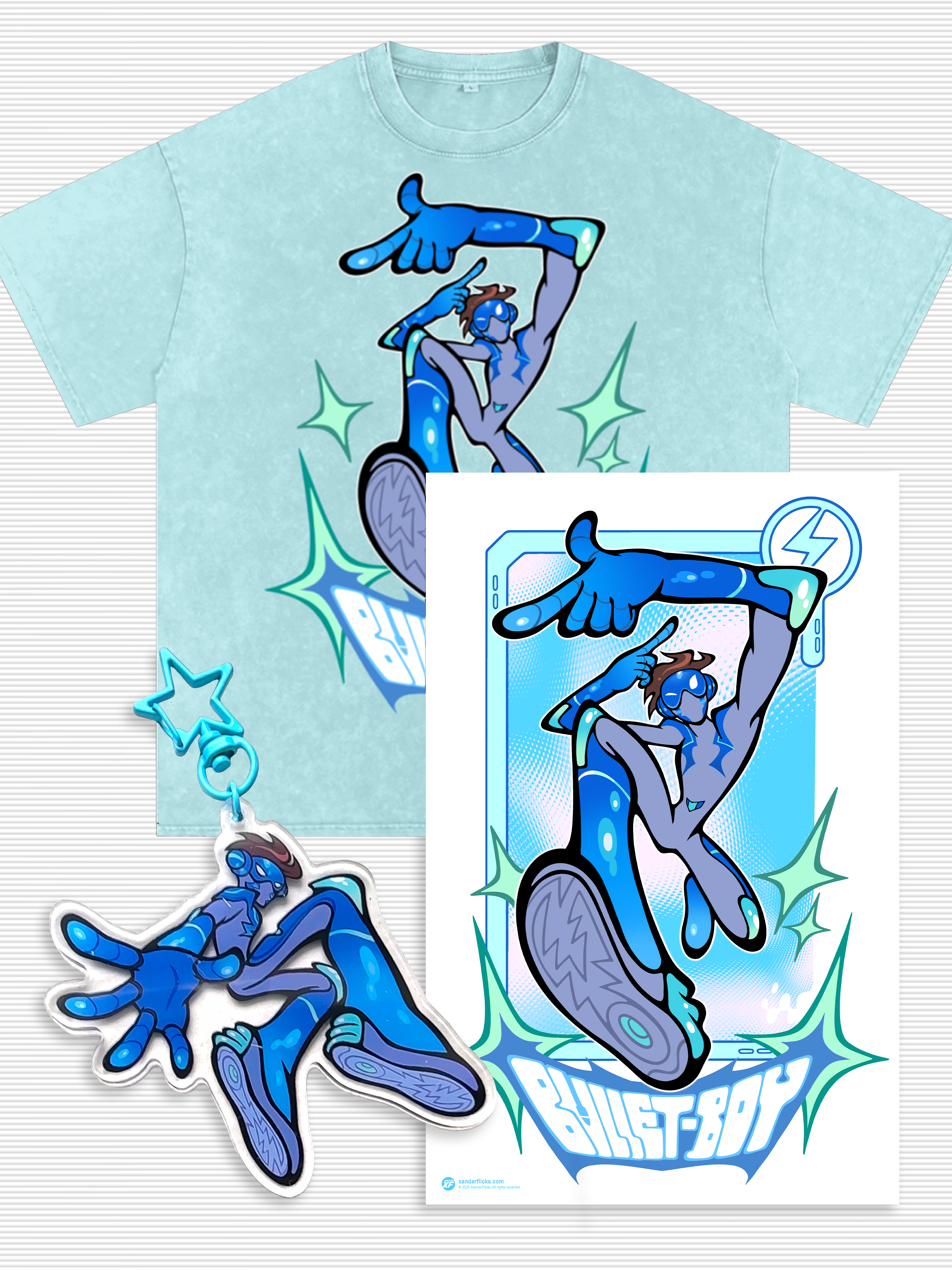XanderFlicks: Bullet-Boy Exclusive Y2K BB Shirt BUNDLE (Pre-order